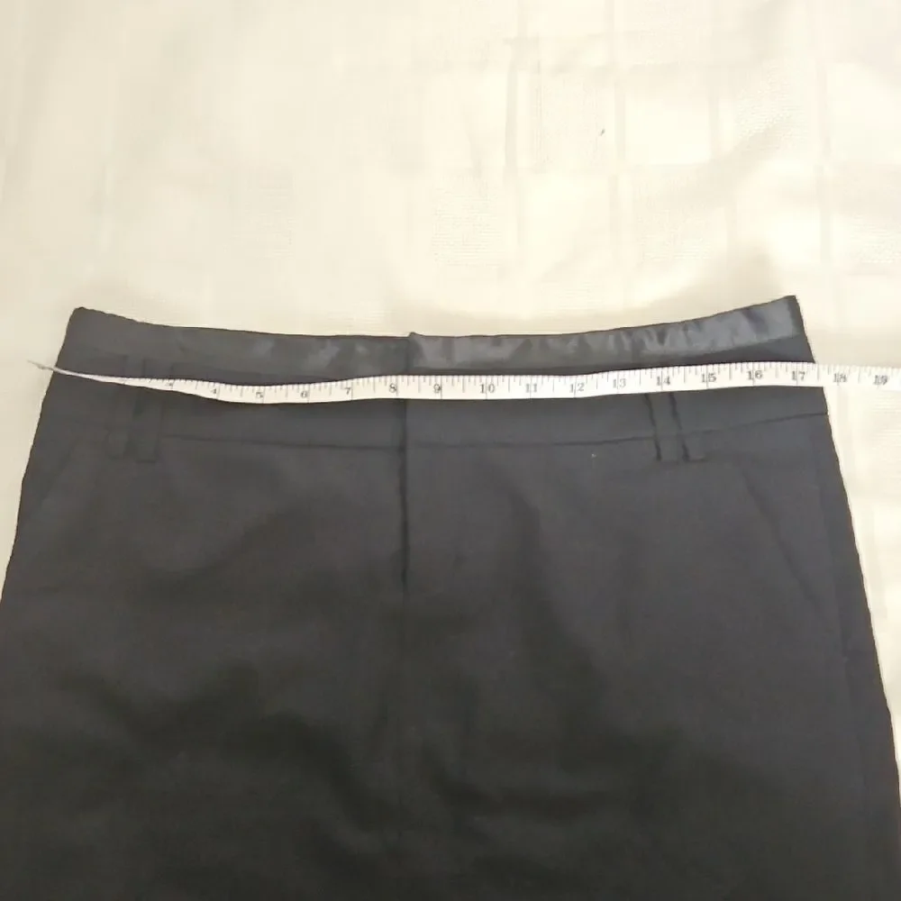 Zara Black Pencil Skirt Sleek Design - Picture 7 of 16